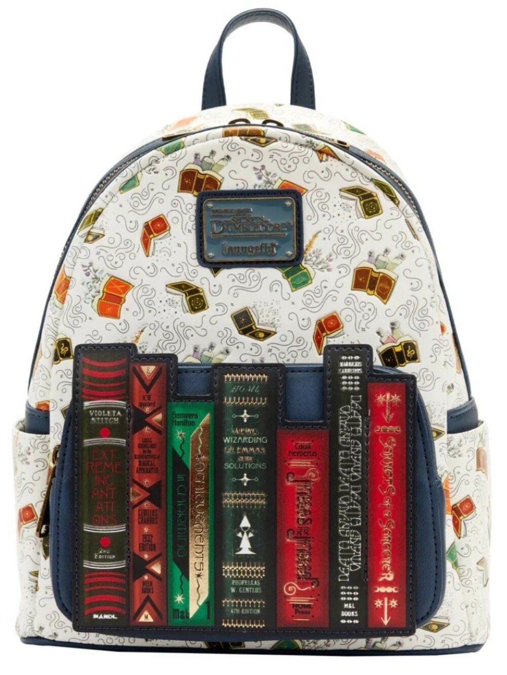 Loungefly Fantastic Beasts Secrets Of Dumbledore Magic Books Mini Backpack